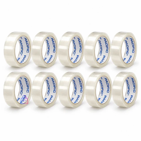 Pack 10 Cintas Adhesivas Transparente 18mm x 30m - PS