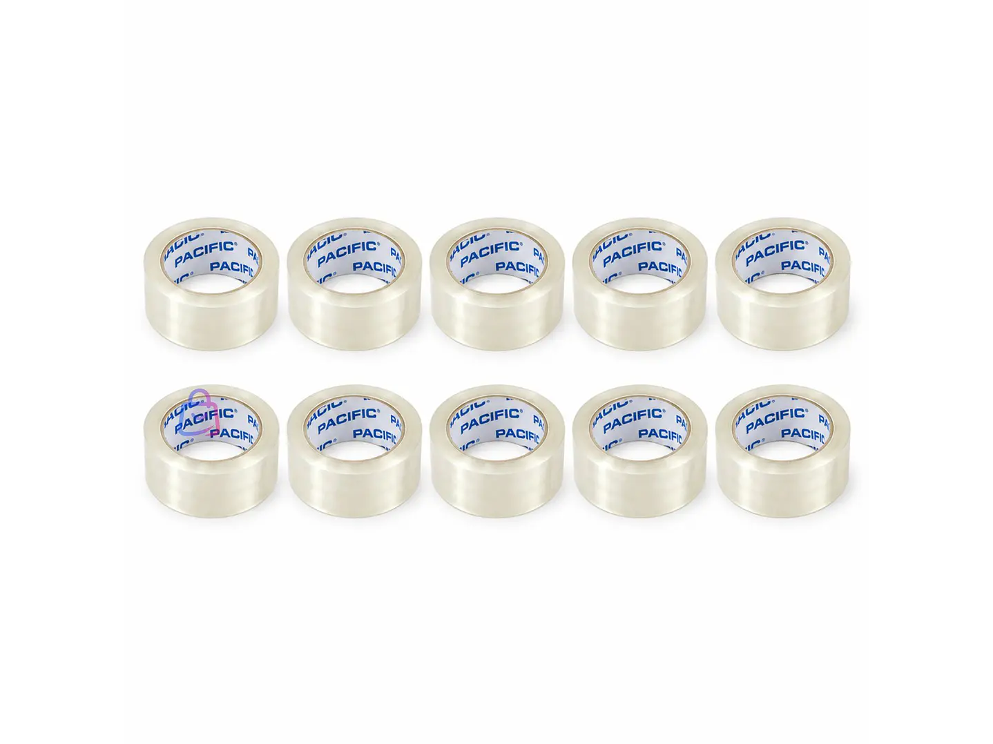 Pack 10 Cintas Adhesivas Transparentes 18mm x 20m - PS 1