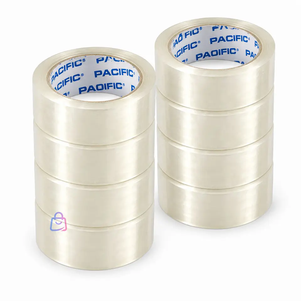 Pack 10 Cintas Adhesivas Transparentes 18mm x 20m - PS 4