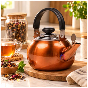 Tetera Acero Inoxidable Cobre 800ml Diana Inducción - PS
