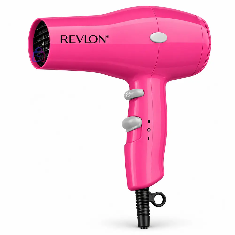 Secador De Pelo Revlon Iónico Compacto 1875W Rosa - PS 4