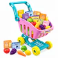 Carrito De Compras Infantil Supermercado 25 Accesorios - PS - Miniatura 4
