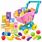 Carrito De Compras Infantil Supermercado 25 Accesorios - PS - Miniatura 2