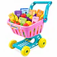 Carrito De Compras Infantil Supermercado 25 Accesorios - PS - Miniatura 1