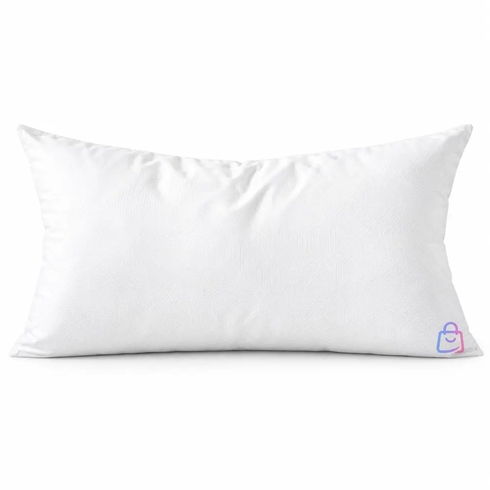 Almohada Microfibra 50x90 Cm Soporte Regular Blanca - PS 1
