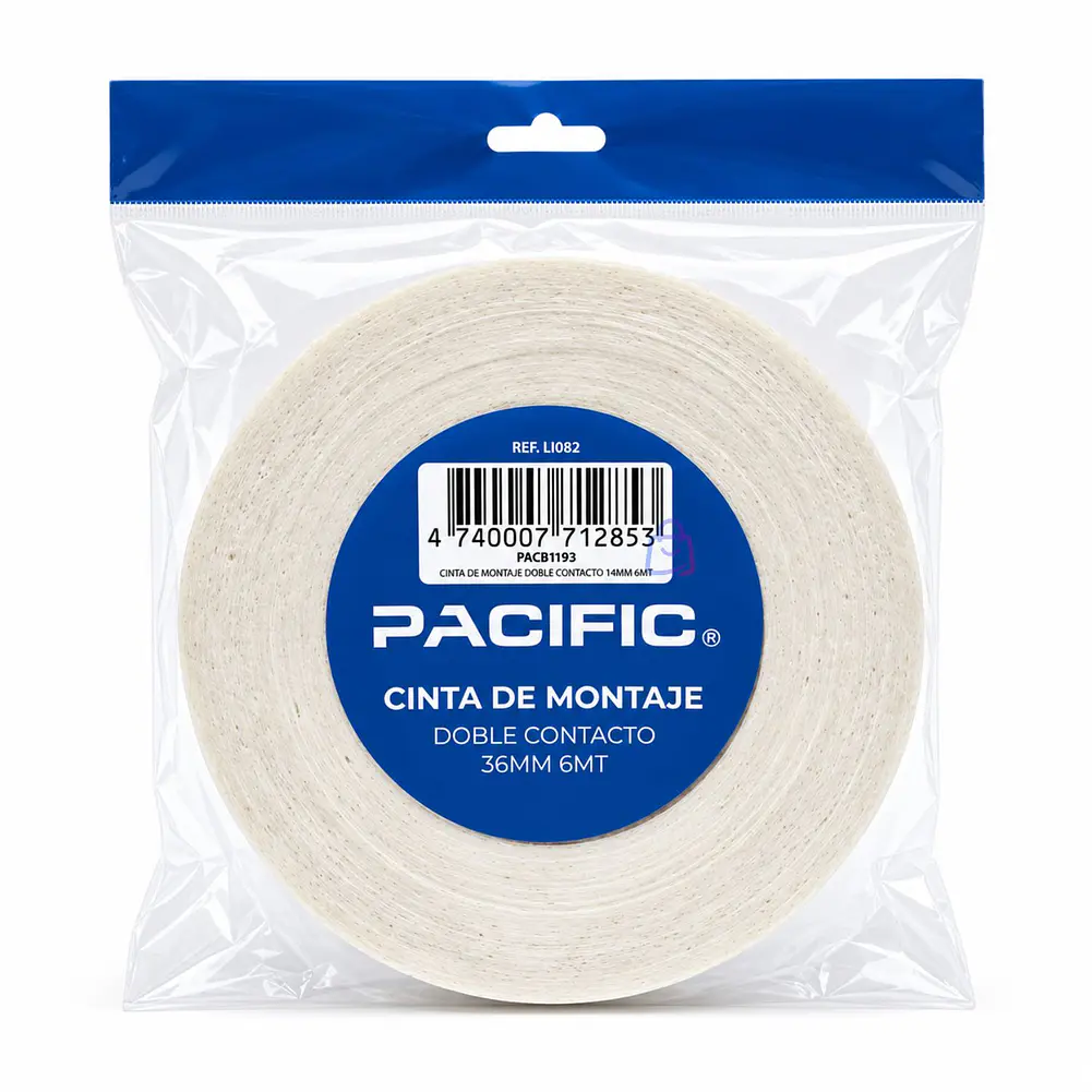 Cinta Doble Contacto Montaje Espuma Blanca 36mm X 6m - PS 4