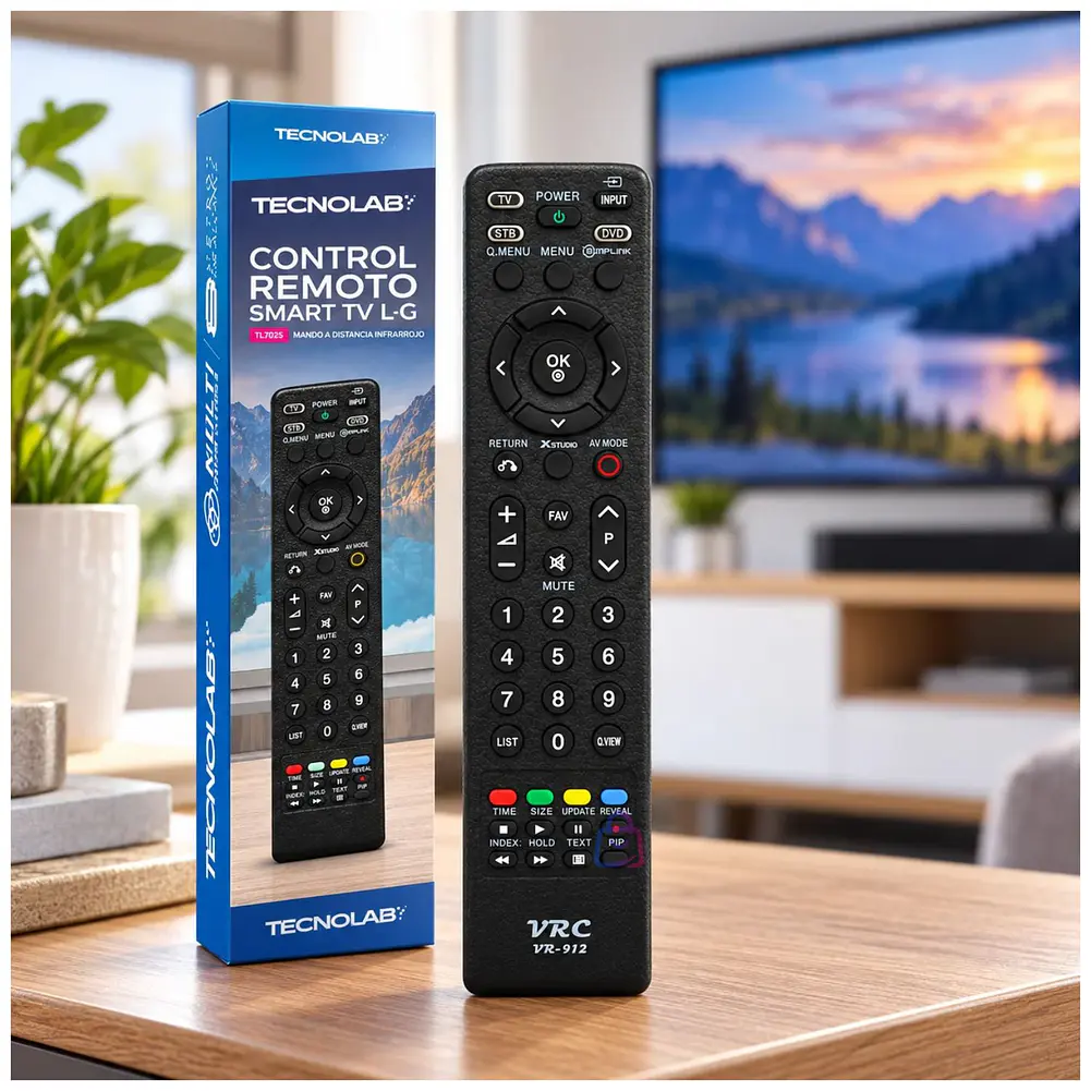 Control Remoto Tecnolab Compatible Con LG Smart TV - PS 2