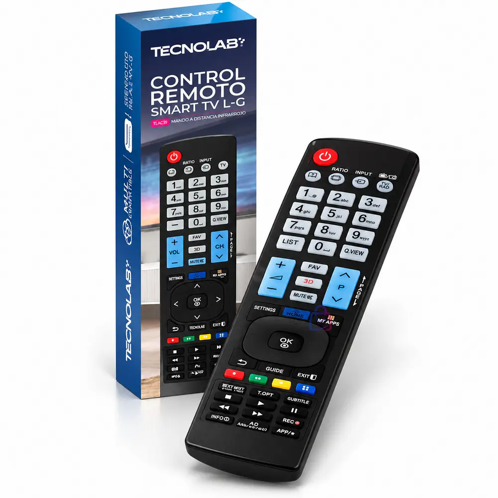 Control Remoto Tecnolab Compatible Con LG Smart TV - PS 2