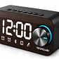 Reloj Despertador Bluetooth Parlante 5W Radio FM Aux - PS - Miniatura 2