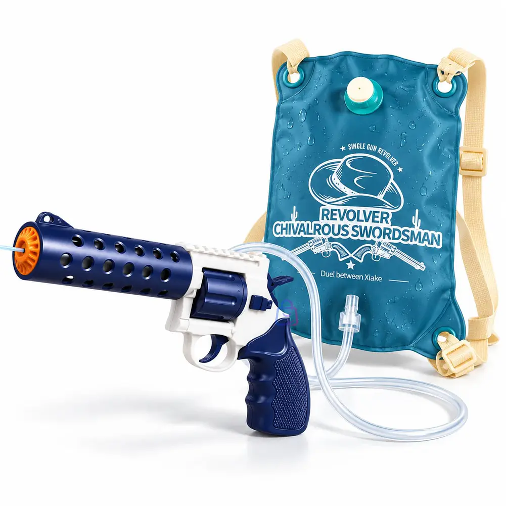 Pistola De Agua Recargable Con Mochila 2 Litros - PS 4