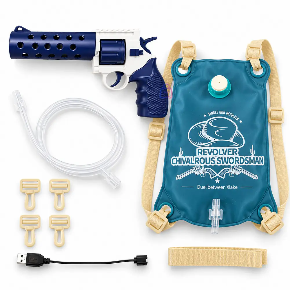 Pistola De Agua Recargable Con Mochila 2 Litros - PS 3