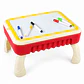 Mesa Infantil De Bloques Y Pizarra Plumones Y Borrador - PS - Miniatura 4