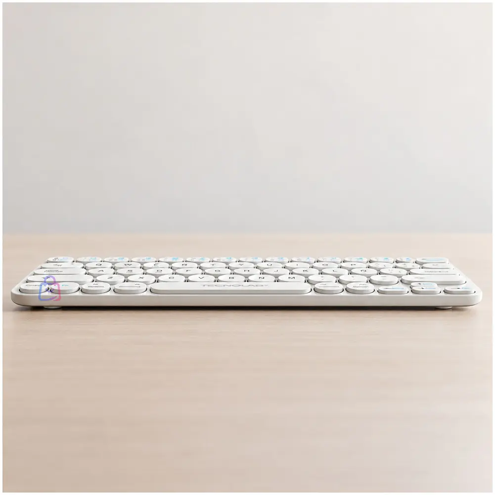 Teclado Bluetooth Inalámbrico Portátil 64 Teclas Retro - PS 8