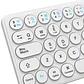Teclado Bluetooth Inalámbrico Portátil 64 Teclas Retro - PS - Miniatura 7