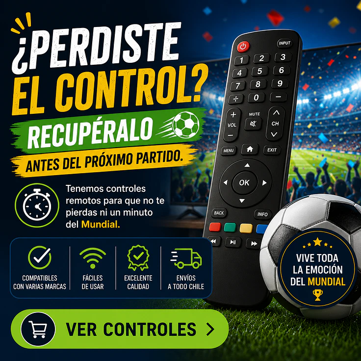 ¿Perdiste el control?
