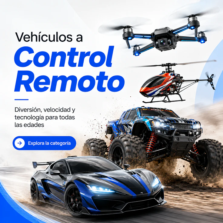 Jueguetes Vehículos a Control Remoto