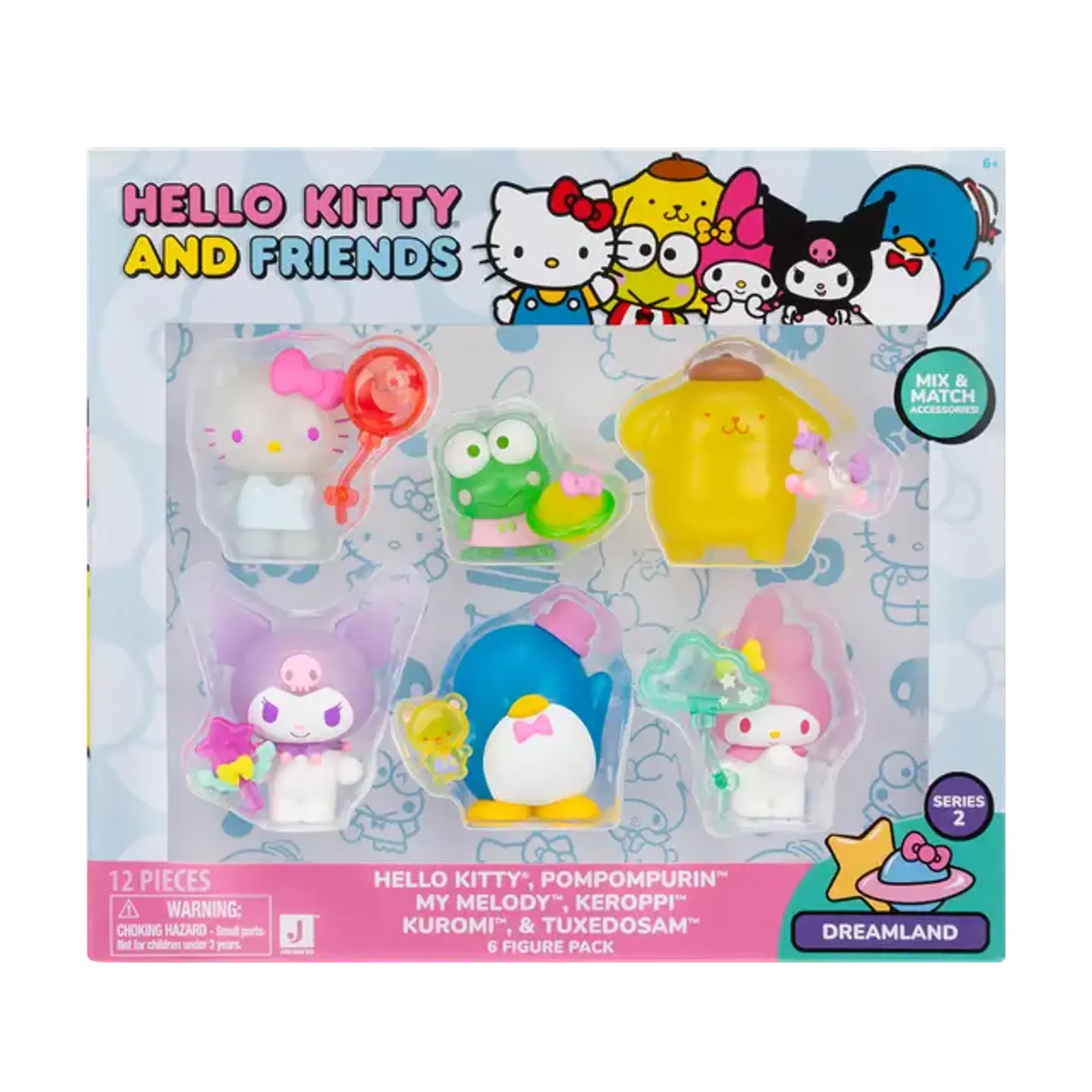 Set de 6 Figuras Hello Kitty and Friends 1
