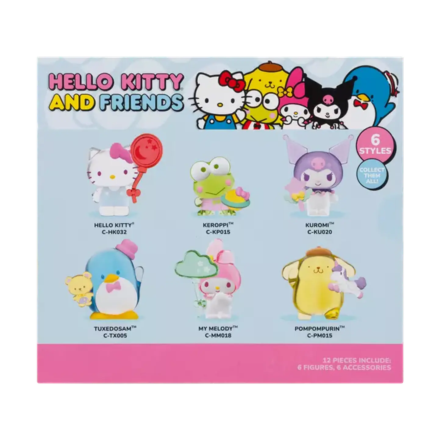 Set de 6 Figuras Hello Kitty and Friends 3