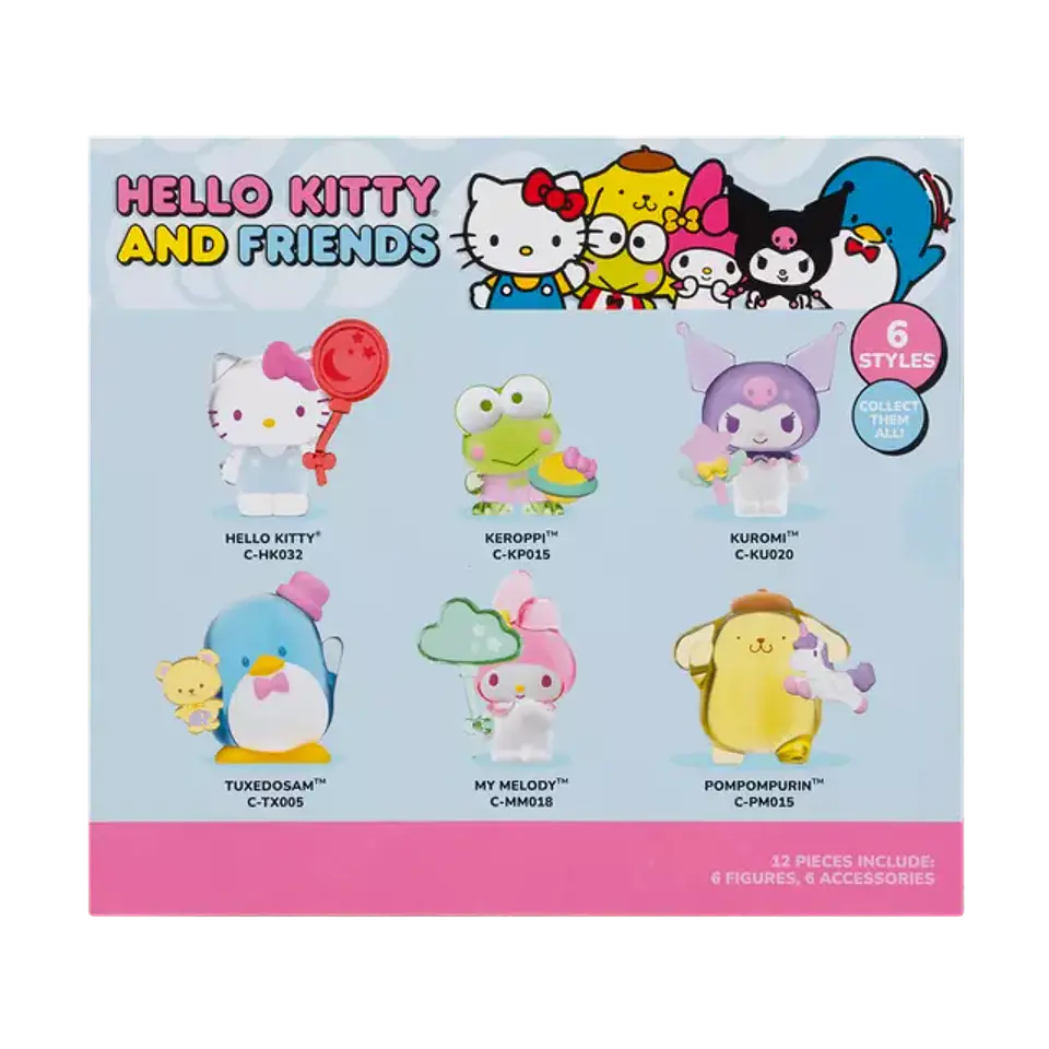 Set de 6 Figuras Hello Kitty and Friends 3