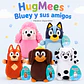 Peluche Rusty de Bluey HugMees 15 cm - Miniatura 2
