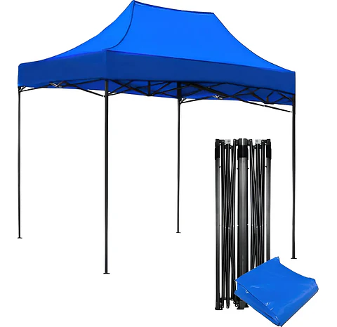 Toldo Plegable Azul