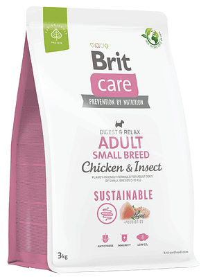 Brit Care Sustainable Adult Small Breed insect 