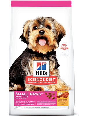 HILLS DOG ADULT SMALL PAWS 2.04KG