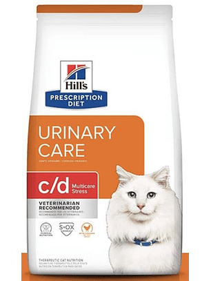 HILLS C/D STRESS FELINO - CUIDADO URINARIO 1.8KG