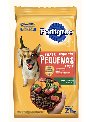 PEDIGREE RAZAS PEQUEÑAS 21Kg