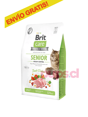 BRIT CARE CAT GRAIN-FREE SENIOR WEIGHT CONTROL 2 KG