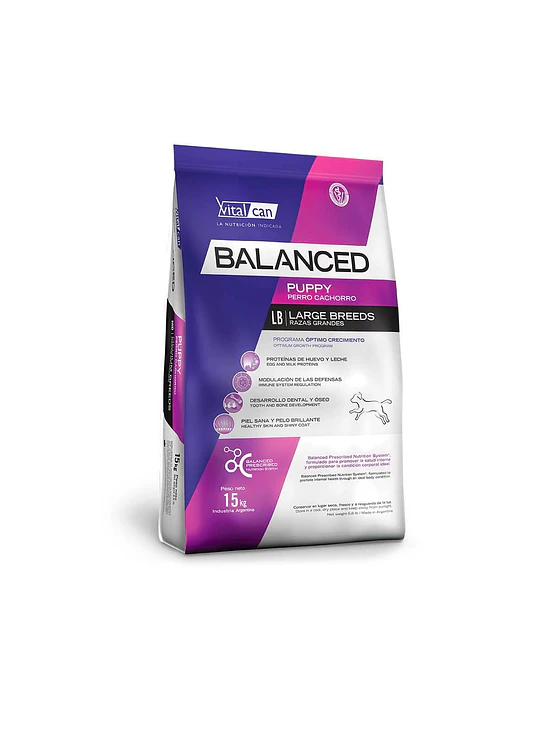 Balanced Puppy Large Breeds 15 kg 1