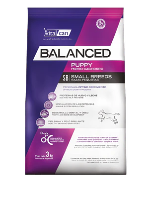 Balanced Puppy Small Breeds 3-7,5 kg
