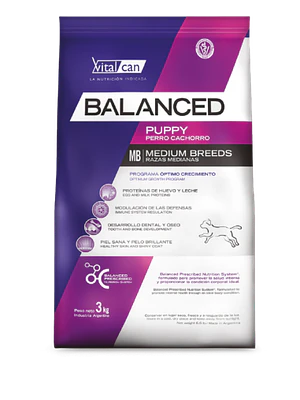 Balanced Puppy Medium Breed 3-12 kg