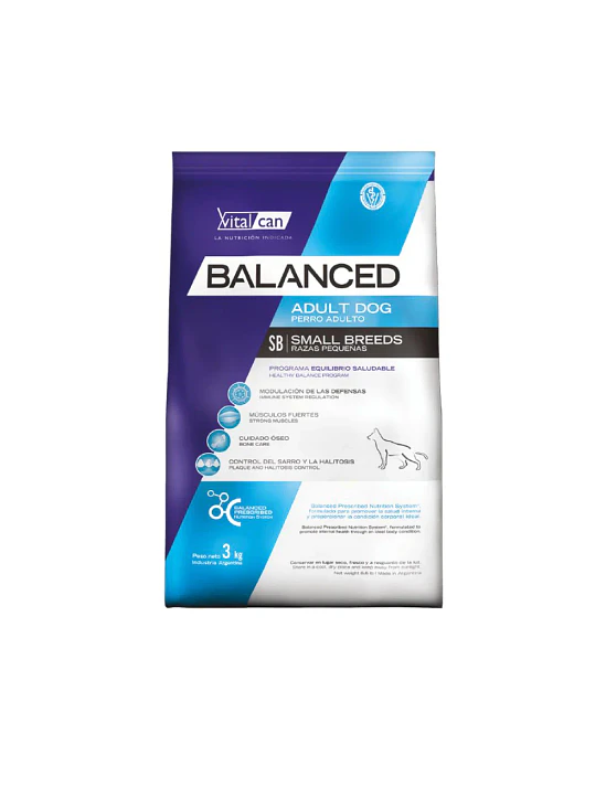 Balanced Adult Small Breed 3-7,5 kg 1