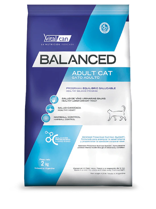 Balanced Gato Adulto 2-7,5 kg 1