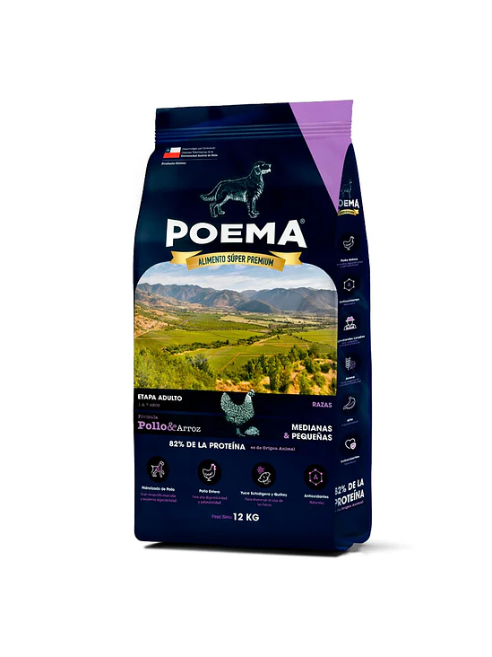 Poema Adulto Pollo 12kilos 1