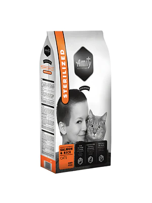 Amity Premium Salmon & Rice gato esterilizado adulto 10kilos