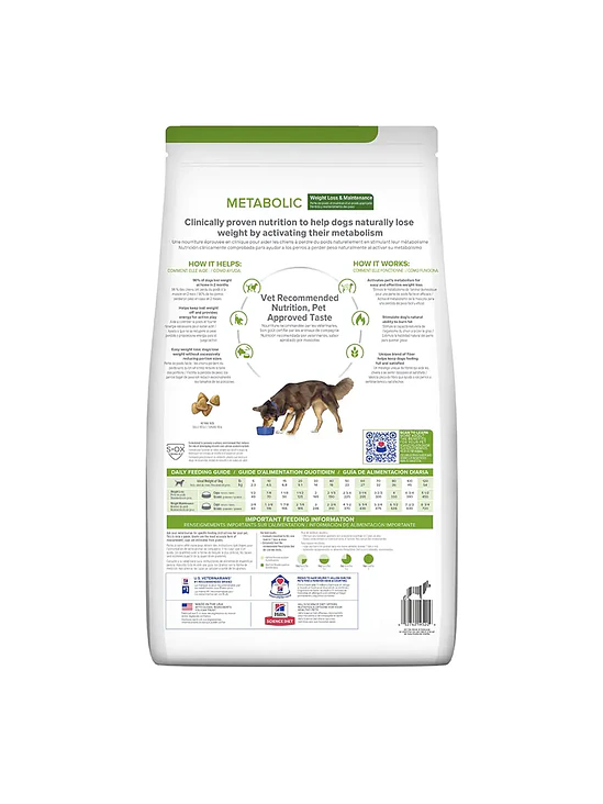 Hill's Prescription Diet Metabolic — Manejo de Peso Canino 2