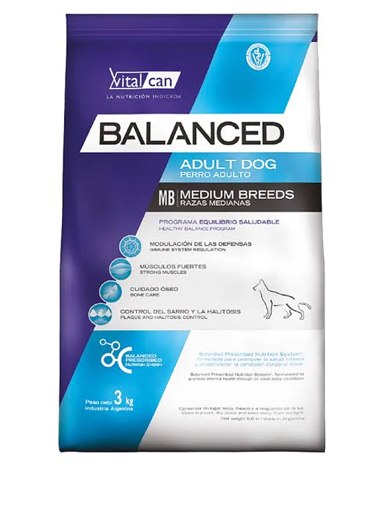 Balanced Adult Medium Breed 3-12 kg 1