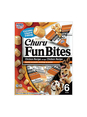 Churu perro fun bites pollo 6-pack 132g