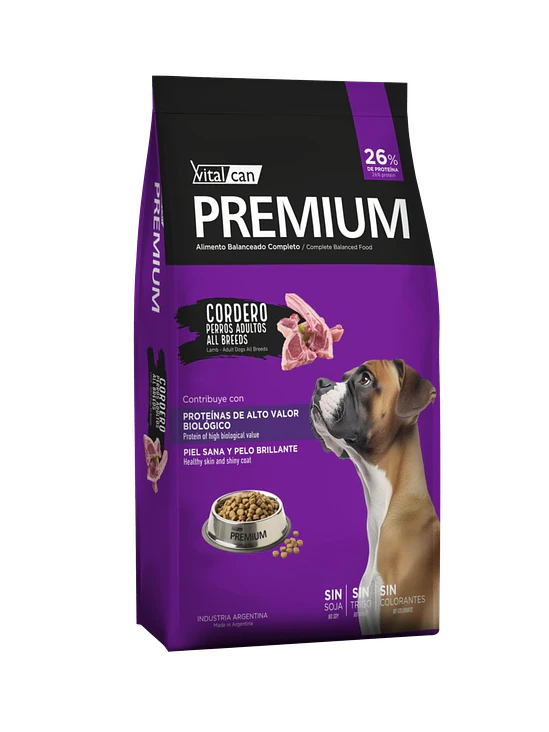 Premium Adultos Cordero 20 kg 1