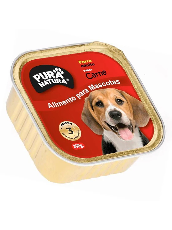 Pura Natura Alimento Carne Perro 300g  1