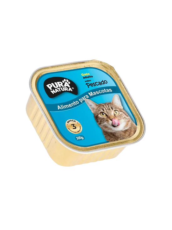 Pura Natura Alimento Pescado Gato 300g  1