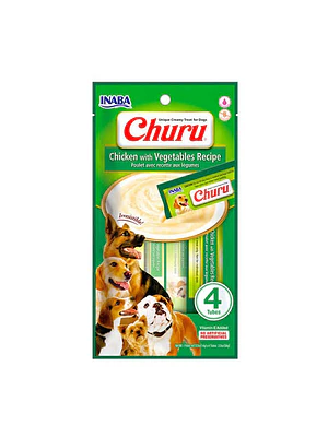 Churu Perro Pollo y Vegetales