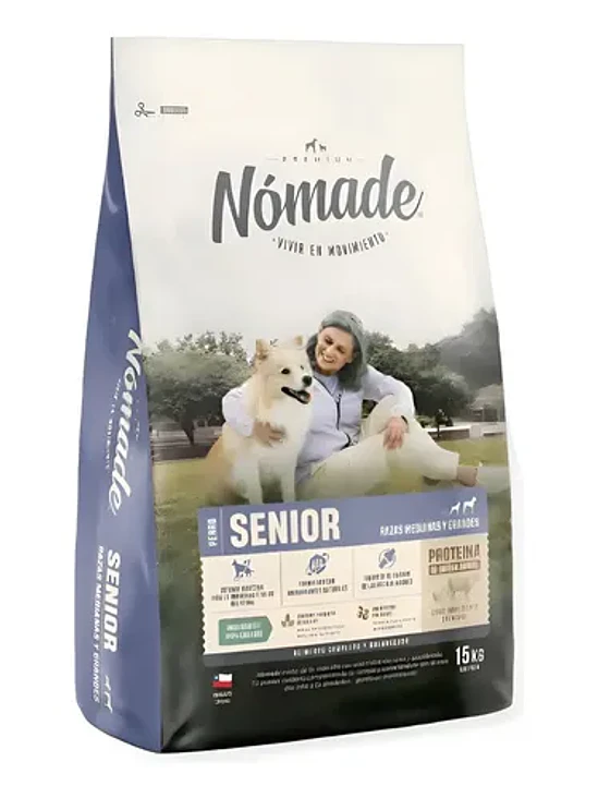Nomade Senior Medianos y Grande 15 kg 1