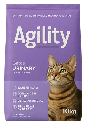Agility Gatos Adulto Urinario 10 kg