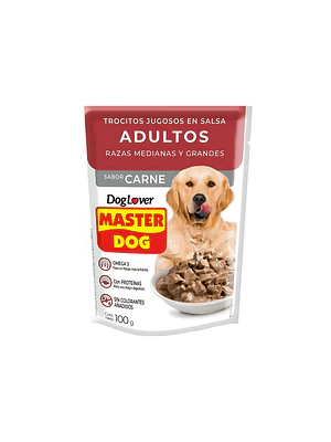 MasterDog Carne (24u) Sachet 100g