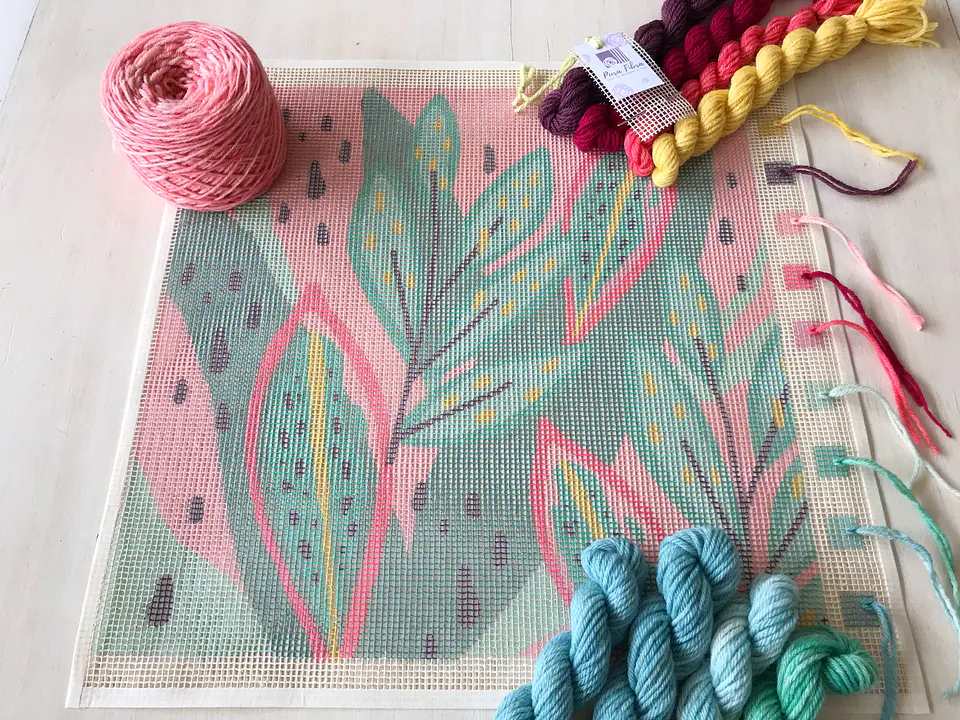 Kit Hojas Hibiscus Rosadas 1