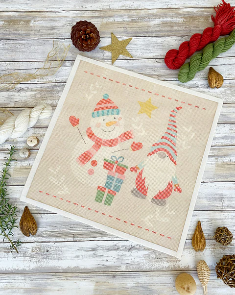 Esterilla Amigos Navideños