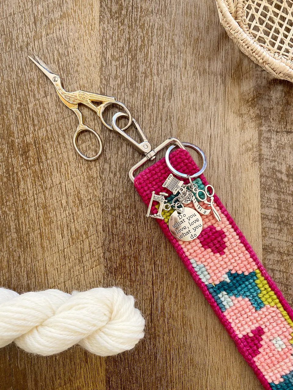 Lanyard Flores 4